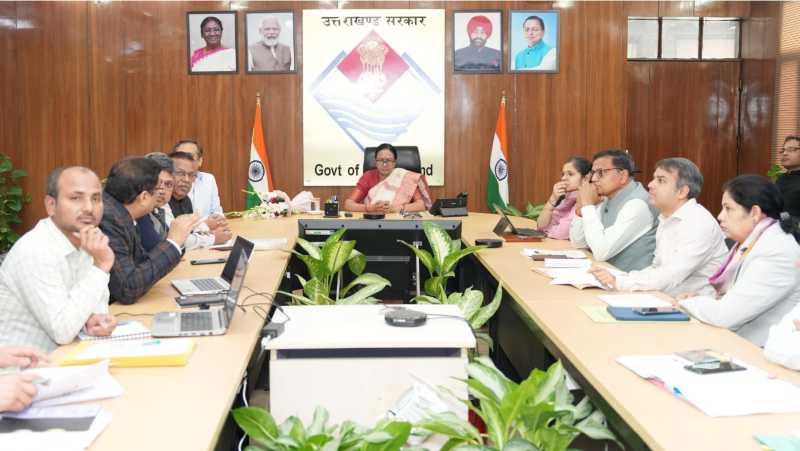 7वीं स्टेट ब्राॅडबैण्ड कमेटी की बैठक मुख्य सचिव राधा रतूड़ी की अध्यक्षता में सचिवालय में आयोजित